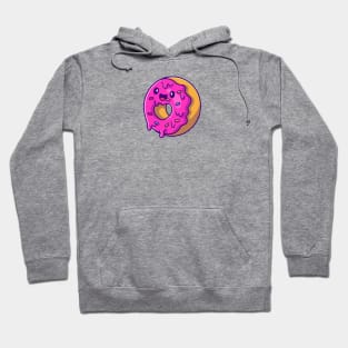 Cute Doughnut Flying Cartoon Hoodie